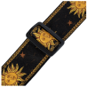 Correa Levy's Sun Motif Series 2"" - Sol Amarillo & Negro