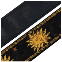 Correa Levy's Sun Motif Series 2"" - Sol Amarillo & Negro