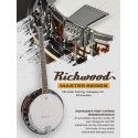 Banjo folk Richwood 5 cuerdas caoba 24 tensores