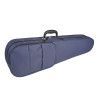 Estuche violín 4/4 Leonardo forma azul YKK