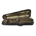 Estuche violín madera 4/4 Leonardo forma negro
