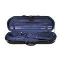 Estuche violín 4/4 Leonardo forma D 2 negro