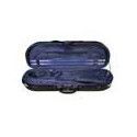 Estuche violín 4/4 Leonardo forma D 2 negro