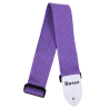 CORREA BASSO PARA GUITARRA Y BAJO LILA 5cm