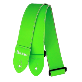 CORREA BASSO NEÓN VERDE 5cm