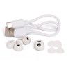 AURICULAR SOHO BLUETOOTH TWS CON BATERÍA EXT. BLANCO