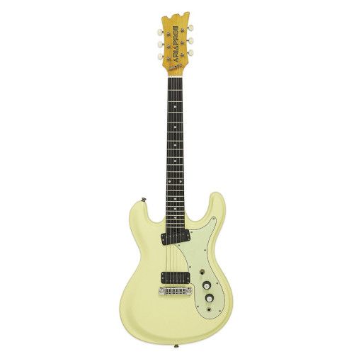 GUITARRA ELÉCTRICA ARIA DM-206 BLANCA