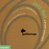 string set acoustic tape wound, extra light, 010-0