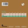 string set acoustic tape wound, medium light, 012-