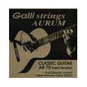 string set classic, gold bronze wound, clear nylon