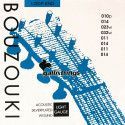 string set bouzouki, silverplated, 011-011-014-014