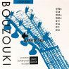 string set bouzouki, silverplated, 011-011-014-014
