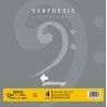 string set electric bass, synthetic and chrome fla
