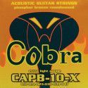 JUEGO DE CUERDAS COBRA ACÚSTICA BRONCE FOSOFORO ENTORCHADO EXTRA LIGHT