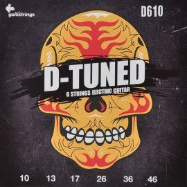 string set electric, drop tuning, nickel roundwoun
