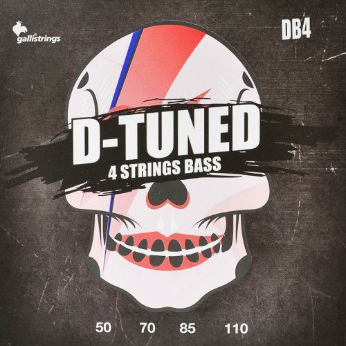 string set electric bass, drop tuning, nickel roun