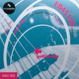 string set electric bass, nickel roundwound coated