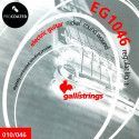 string set electric, coated nickel round wound, re
