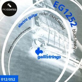 string set electric, coated nickel round wound, bl