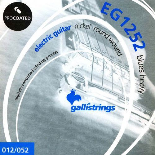 string set electric, coated nickel round wound, bl