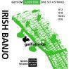 string set Irish tuning tenor banjo nickel wound,