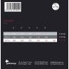 string set acoustic 6-string bass tape wound, 035-