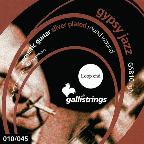 string set acoustic, silverplated roundwound, medi