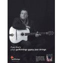 string set acoustic, silk & steel roundwound, medi