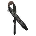 CORREA GUITARRA GAUCHO NEGRA CADENAS/CRUCES