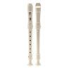 soprano recorder with German fingering, incl. Engl