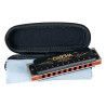 professional blues harmonica in C, incl. case and