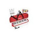 melodica red, incl. case and mouthpiece