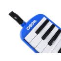 melodica blue, incl. case and mouthpiece