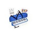 melodica blue, incl. case and mouthpiece