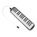 melodica black, incl. case and mouthpiece