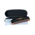 professional blues harmonica in D, incl. case and
