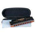 professional blues harmonica in G, incl. case and