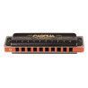 professional blues harmonica in G, incl. case and