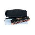 professional blues harmonica in G, incl. case and