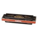 professional blues harmonica in A, incl. case and