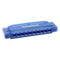 ARMÓNICA CASCHA FUN BLUES AZUL INCLUYE ESTUCHE RIGIDO Y FOLLETO