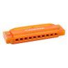 ARMÓNICA CASCHA FUN BLUES NARANJA INCLUYE ESTUCHE RIGIDO Y FOLLETO