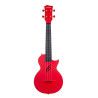 UKELELE DE CONCIERTO CASCHA ROJO DE FIBRA DE CARBONO