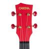 UKELELE DE CONCIERTO CASCHA ROJO DE FIBRA DE CARBONO