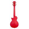 UKELELE DE CONCIERTO CASCHA ROJO DE FIBRA DE CARBONO