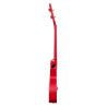 UKELELE DE CONCIERTO CASCHA ROJO DE FIBRA DE CARBONO