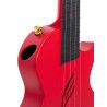 UKELELE DE CONCIERTO CASCHA ROJO DE FIBRA DE CARBONO
