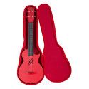 UKELELE DE CONCIERTO CASCHA ROJO DE FIBRA DE CARBONO