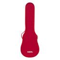 UKELELE DE CONCIERTO CASCHA ROJO DE FIBRA DE CARBONO