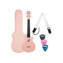 UKELELE DE CONCIERTO CASCHA ROSA DE FIBRA DE CARBONO